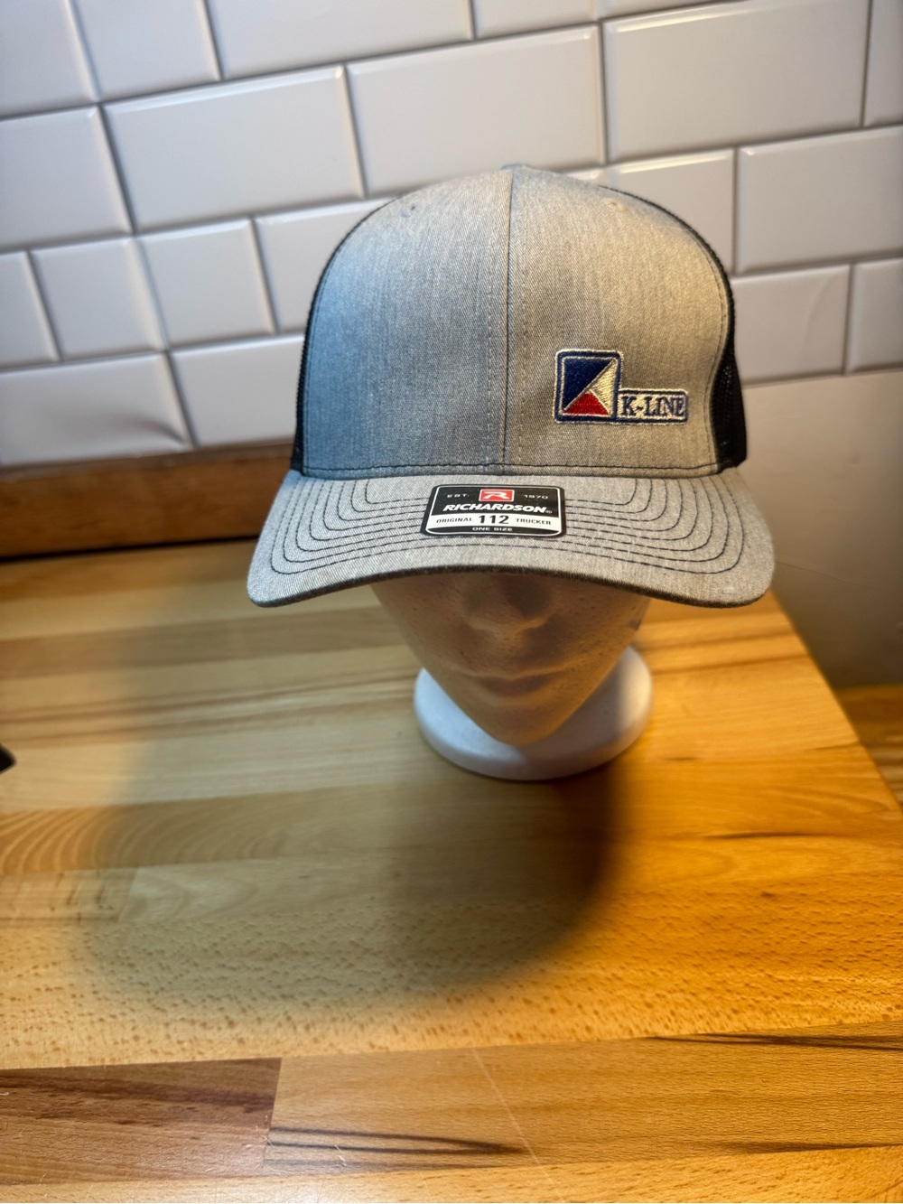 Gray Richardson Trucker Cap - Men's Accessory